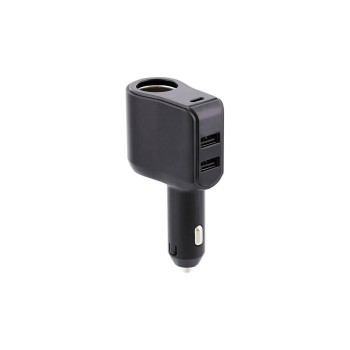 TNB Ladegerät mit 2xUSB-A, Ladegerät mit 12 Volt, 2xUSB-A und USB-C